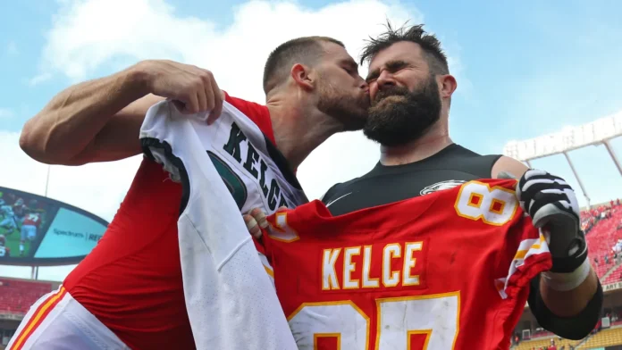 Jason Kelce Celebrates His Christmas Song with Brother Travis Hitting No. 1 on iTunes: 'Incredibly Humbling'