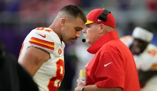Chiefs' Andy Reid reacts to ridiculous drops that blew game vs. Eagles