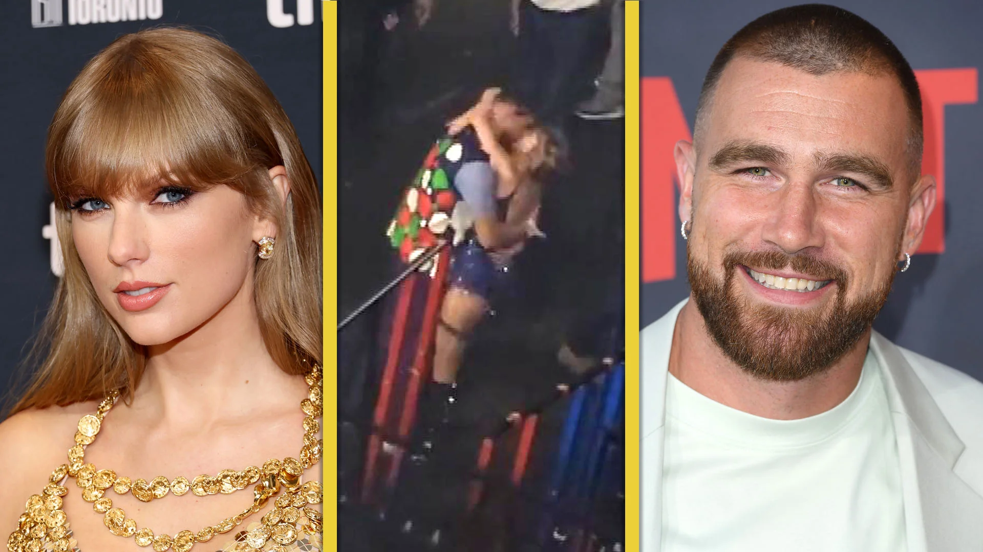 NFL Fans React as Travis Kelce Mistakenly Touches Taylor Swift's Butt at Eras Tour Argentina – Photos Spark Social Media Frenzy