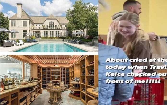 Travis Kelce is spotted shopping for ice cream at Trader Joe's as girlfriend Taylor Swift MOVES into the Chiefs star's $6million Kansas City mansion