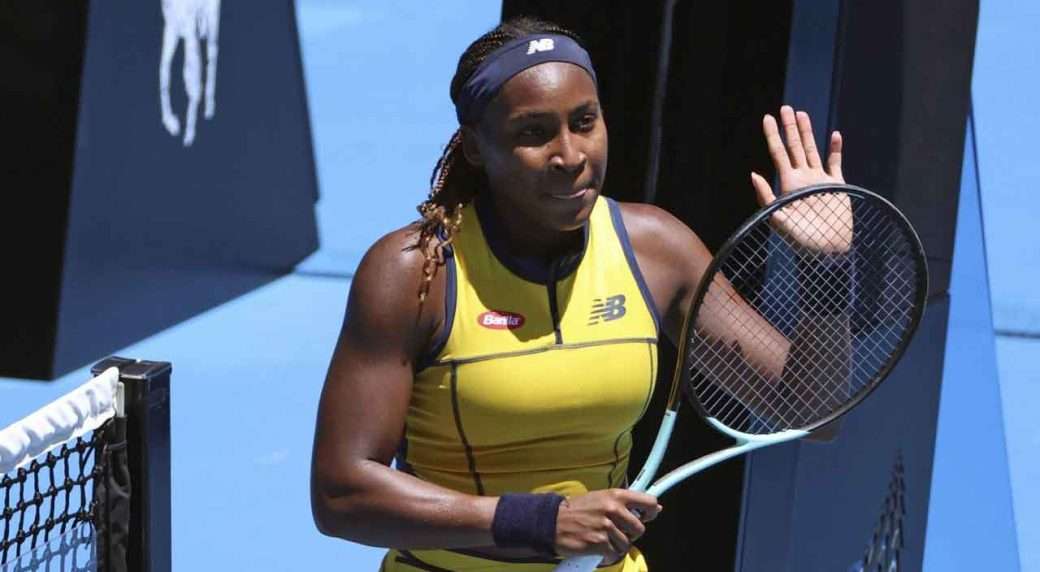 Breaking News: Coco Gauff edges past Caroline Dolehide in an all-American scrimmage at the Australian Open...