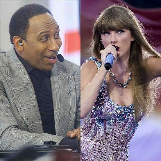 Stephen A. Smith defends Taylor Swift after the pop sensation was criticized by the legendary NFL coach Tony Dungy, pleading with the ESPN broadcaster to 
