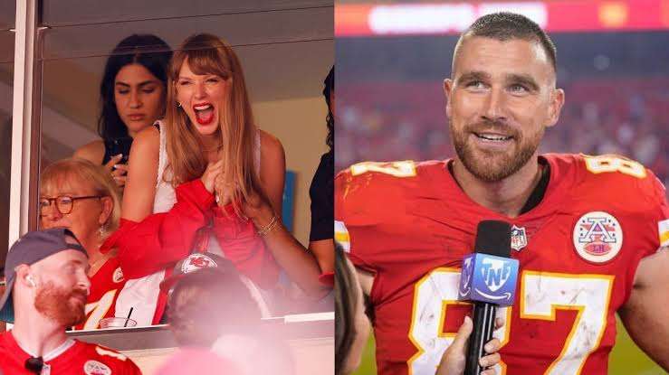Kansas City Chiefs player Travis Kelce deploys a floral method of love declaration to win his beloved 'Taylor Swift' heart each day.