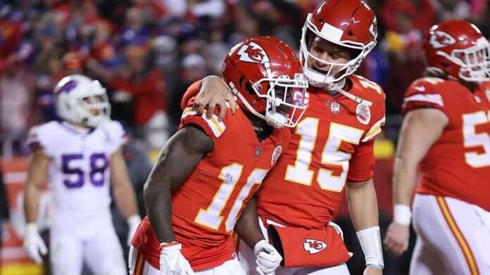 EXCLUSIVE : 'I'm excited for it' Chiefs QB Patrick Mahomes discussed in a competitive fire ahead of matchup vs. Tyreek Hill