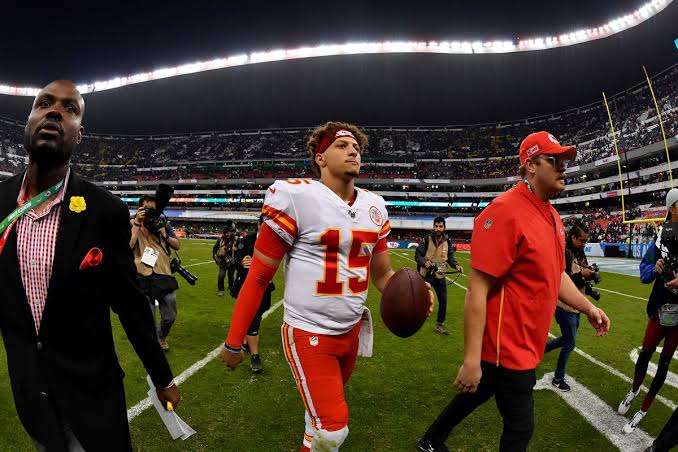 EXCLUSIVE : CHIEFS QB PATRICK MAHOMES PERCENTAGEATED IN THE PLAYOFFS TO IMPROVE OFFENSE...