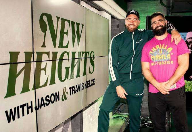 Breaking News: Jason Kelce abruptly ends his New Heights podcast to take a day off following an altercation with his NFL legend brother Travis on air...