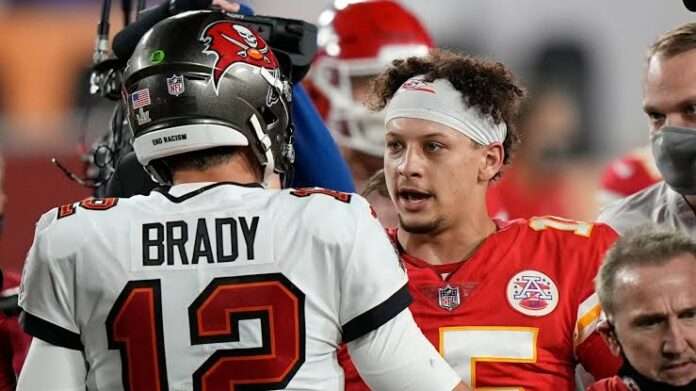 EXCLUSIVE : With a win in the playoffs at home, Patrick Mahomes can tie Tom Brady for the most with ten...