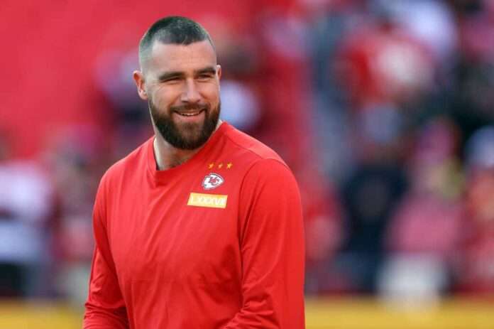 Everyone Was Laughing At Travis Kelce’s Adam Sandler Impersonation [WATCH]