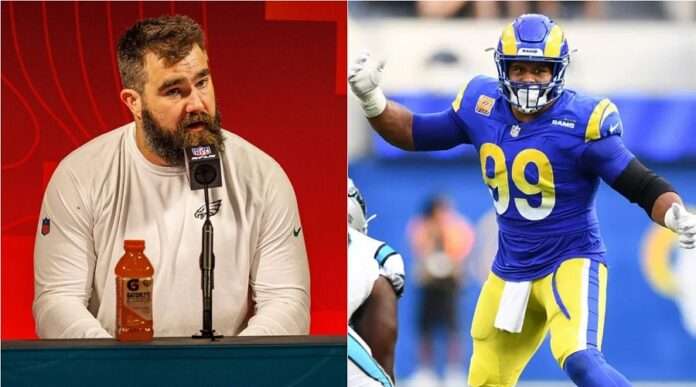 Random Ramsdom: Jason Kelce talks about Aaron Donald not recording a sack against the Eagles