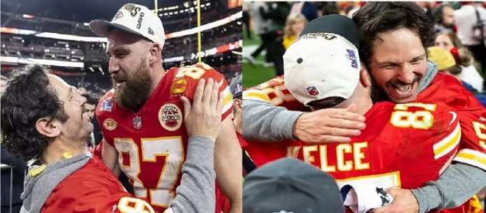 Paul Rudd Says It Was ‘Unreal’ to Hug Travis Kelce After Chiefs' Super Bowl Win — and Confirms He’s a Swiftie