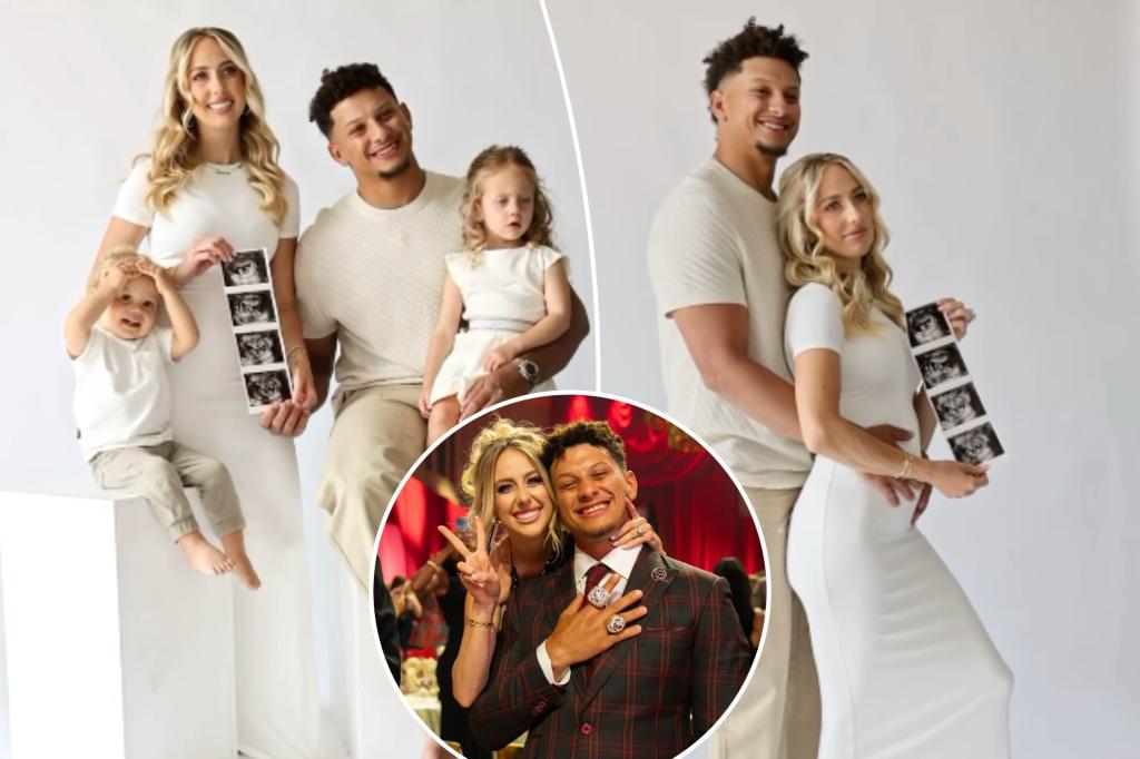 Overwhelmed Patrick Mahomes officially confirmed and announced that his wife Brittany is pregnant amid pregnancy rumors, Baby no.3 ‘ God did’