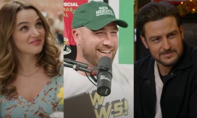 Travis Kelce's Mom Urged Hallmark's Tyler Hynes And Hunter King To Leave Notes For The Football Player, And They Were Very Cute