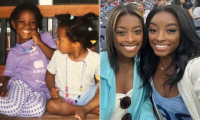 Simone Biles’ Sister Adria Posts Throwback Photo, Says She’ll ‘Forever Look Up to’ 11-Time Olympic Medalist