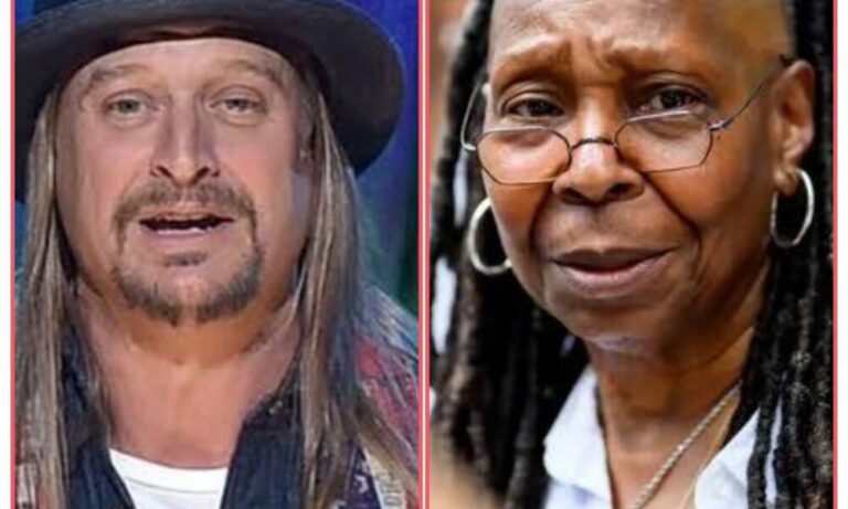 Kid Rock referred to Whoopi as a “fr*ud” following the endorsement of