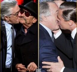 Robert De Niro and WOKE kisses: De Niro actively ‘locks lips’ with men that make people talk strongly