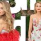 Blake Lively looks radiant in a £30,000 floral frock purchased by her husband and scarlet feather shawl after making her FIFTH outfit change of the day for the UK premiere of It Ends With Us… see more