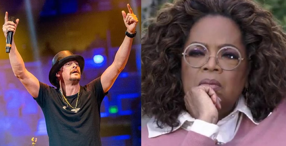 Kid Rock called Oprah Winfrey a “fr*ud” after the television icon endorsed