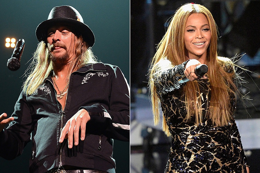 Kid Rock calls Beyoncé unattractive and overrated “Beyoncé, to me, doesn’t have a f***ing ‘Purple Rain,’ but she’s the…..See more