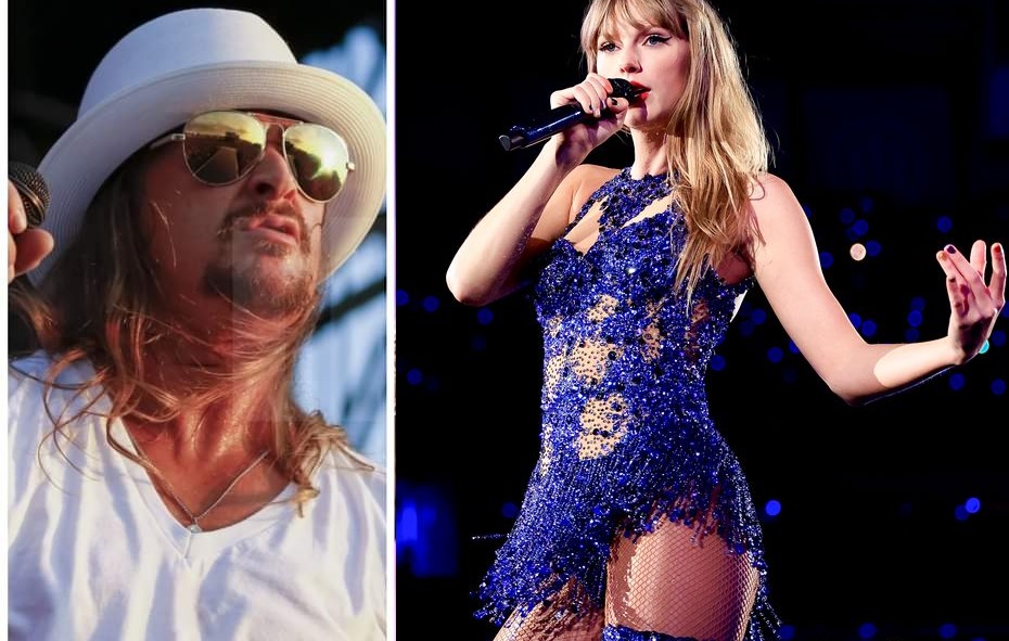 “We need more Toby Keiths and less Taylor Swifts,” Kid Rock refused to stand with Taylor on stage!