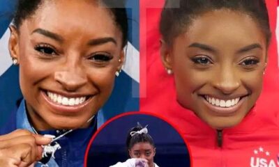 CAN SOMEONE FIX HER HAIR FOR HER PLEASE?!’: Olympics viewers slammed Simone Biles for her hairdo at the competition, but she did THIS HISTORIC THING before their eyes. Details and photos are in the comments below.