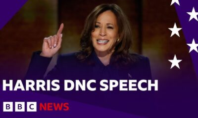 Kamala Harris DNC Speech Video: Watch Her Accept Democratic Nomination for President!