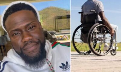 Kevin Hart In A Wheelchair, Injured After Abdominal Muscle Tears