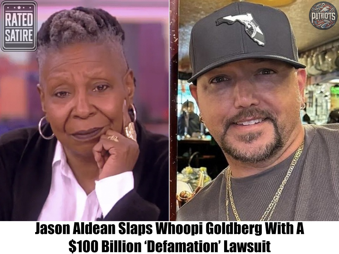 Jason Aldean Slaps Whoopi Goldberg With A $100 Billion ‘Defamation’ Lawsuit - "I'm no Racist"