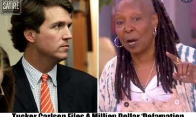 Tucker Carlson Files A Million Dollar ‘Defamation Lawsuit Against Whoopi Goldberg