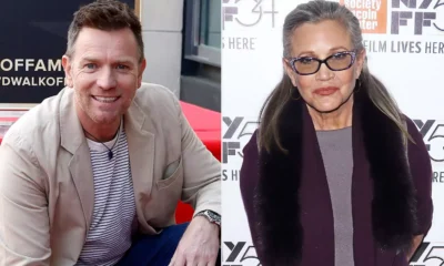 Ewan McGregor Says It 'Means the World' to Have His Hollywood Walk of Fame Star Close to Carrie Fisher's (Exclusive)