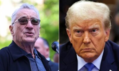 ‘Clown’: Actor Robert De Niro called Donald Trump a "clown" who is bent on destroying American democracy on Tuesday outside the New York City courtroom where the Republican presidential candidate's hush money trial is being held.