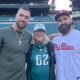 Travis Kelce says his mom 'made it look easy' when it came to raising him and Jason Kelce