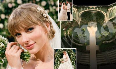 Taylor Swift Reveals an Exclusive First Official Look at Her Actual Wedding Dress in Newly Released Wedding Photos With Travis Kelce After Months of Secrecy, Overwhelming Fan Anticipation, and the Recent Daily Mail Leak of the Original Layout Plans and $7 Million in Scrapped Decisions